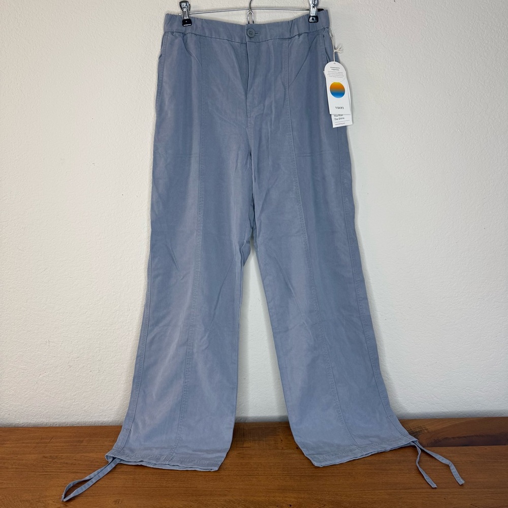New Vuori Women’s Coastline Pant Mallorca (Grey) Size Medium VE4154